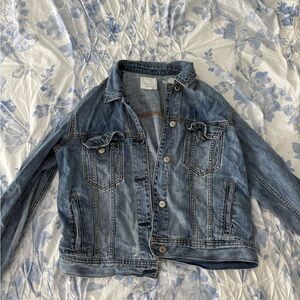 American Eagle Denim Jacket Women’s Small | Classic Blue Jean Jacket